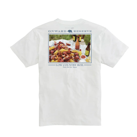 Onward Reserve Low County Tee in White