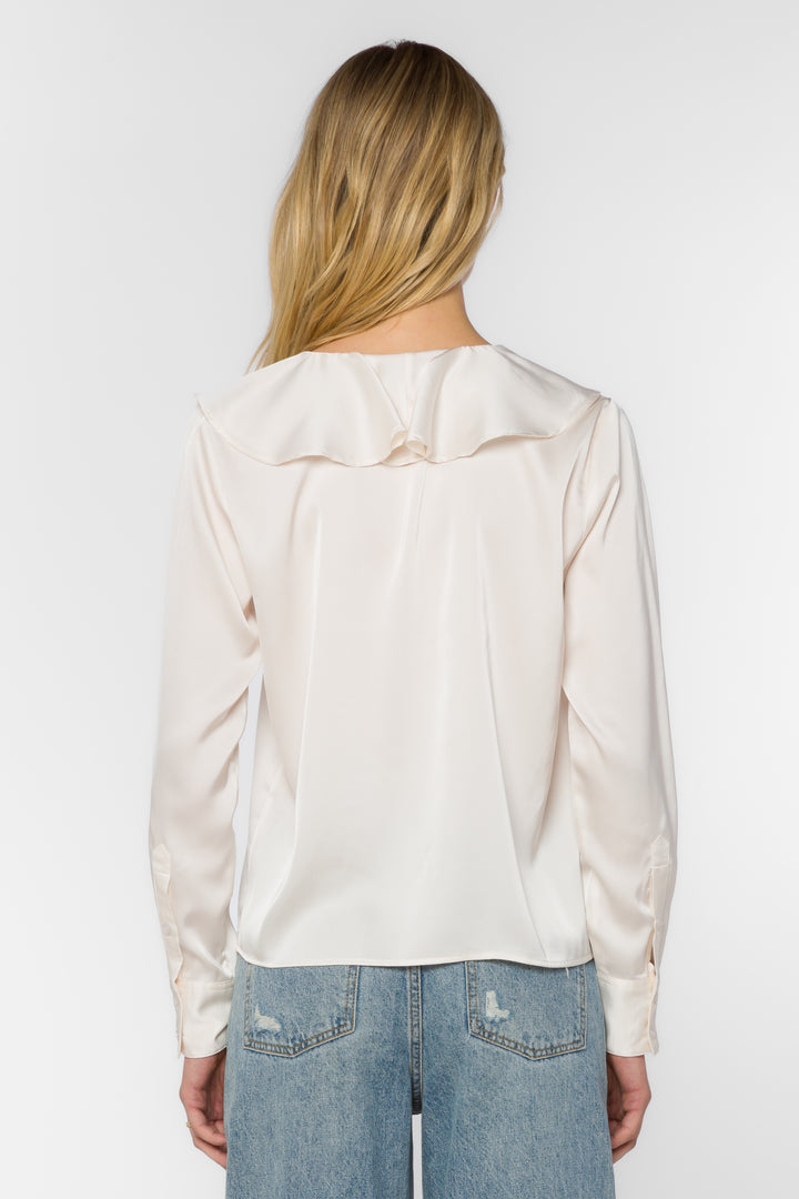 Madelyn Soft White Top