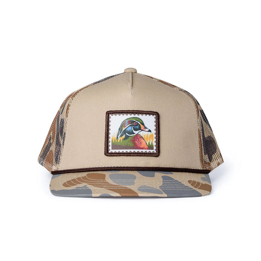 Burlebo Wood Duck Stamp Camo Hat