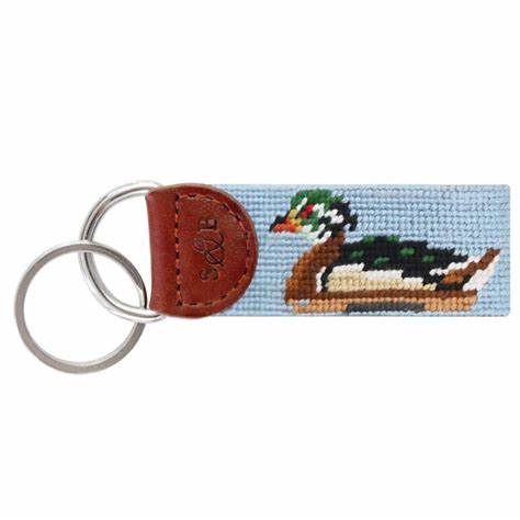 Duck Decoy Key Fob (Antique Blue)