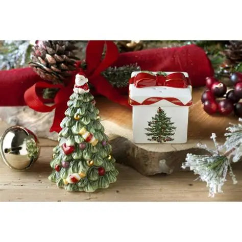 Christmas Tree, Tree & Gift Box Salt & Pepper Shaker
