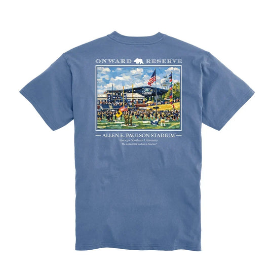 Onward Reserve Georgia Southern Paulson Stadium Tee in Blue
