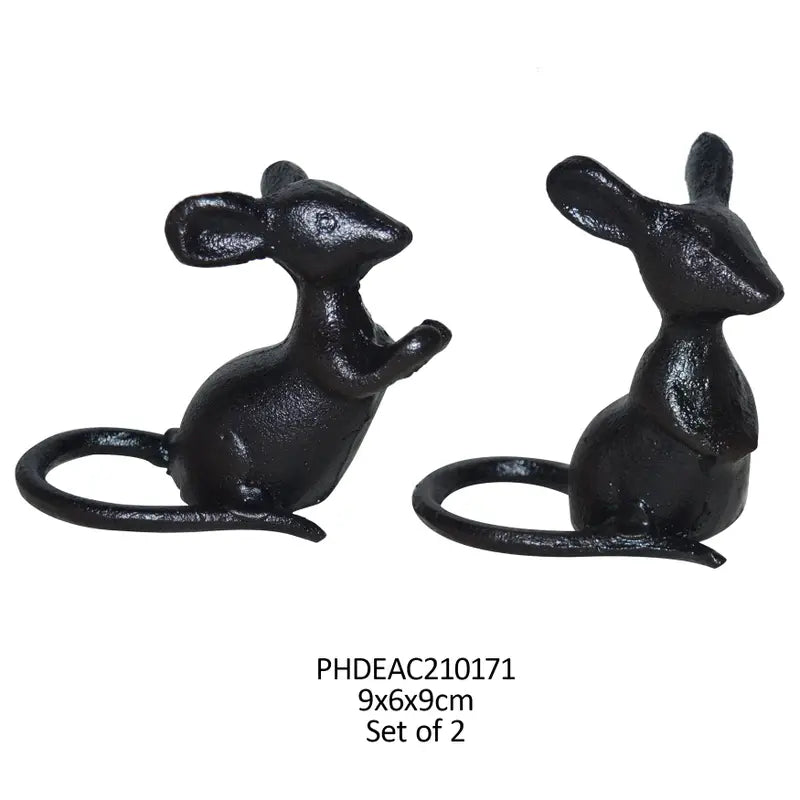 Iron Field Mice Set of Two