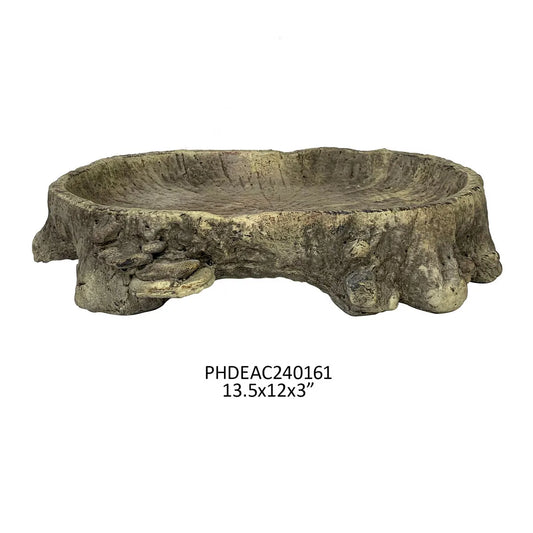 Faux Bois Cement Basin