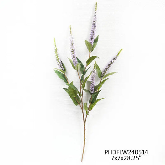 Real Touch Veronica Lavender Stem – 28.25"