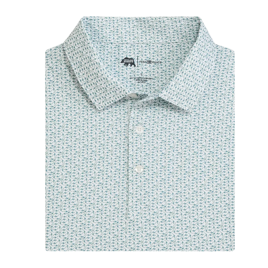 Onward Reserve Bevy Printed Performance Polo - Hedge