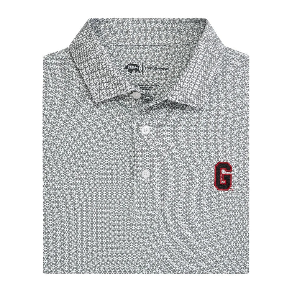 Onward Reserve UGA Bone Yard Printed Performance Polo