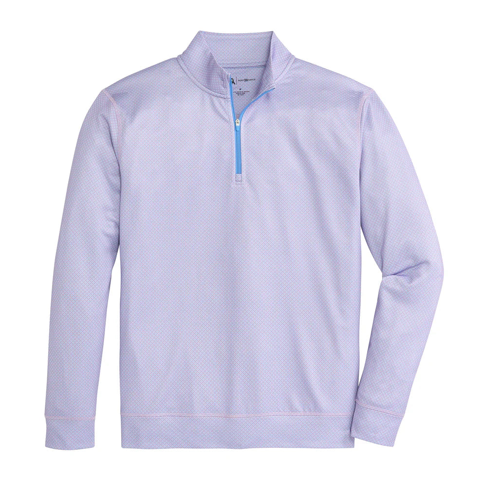 Onward Reserve Range Printed Performance 1/4 Zip - Orchid