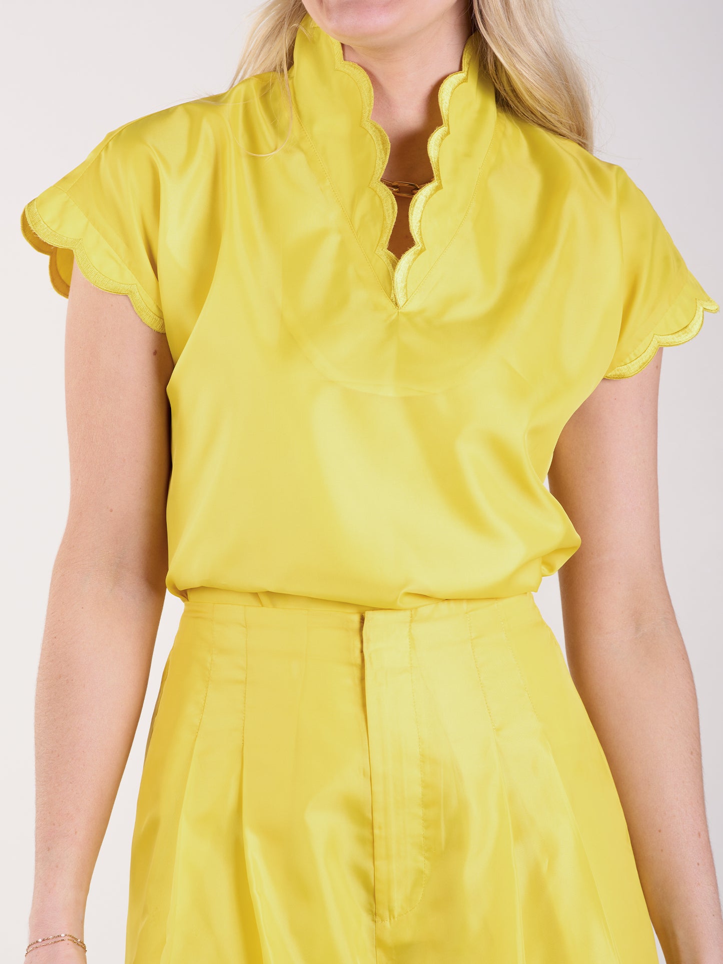 Emily McCarthy Orchid Top - Lemon