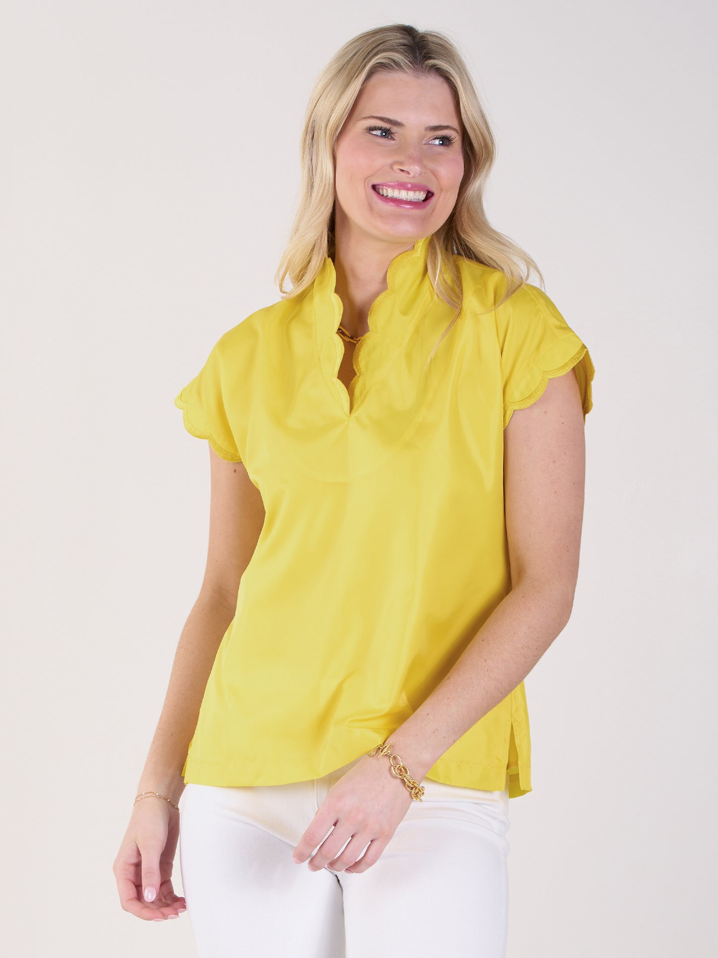 Emily McCarthy Orchid Top - Lemon