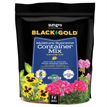 Black Gold Moisture Supreme Container Mix 8q