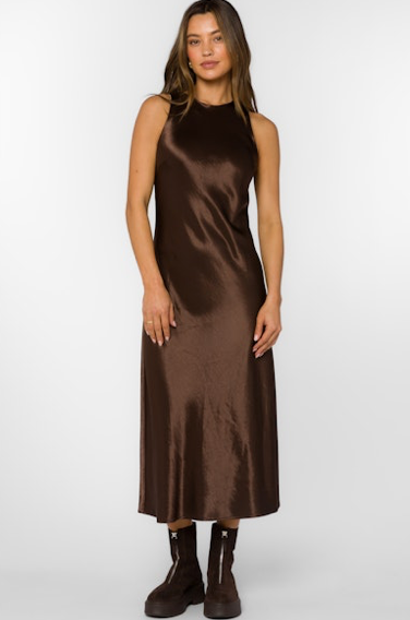 Velvet Heart Dorothea Maxi Dress - Walnut