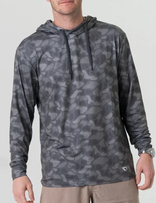 Performance Hoodie Stone Camo