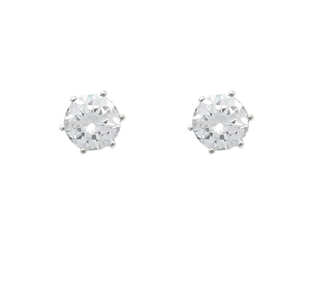 Round Diamond like Studs