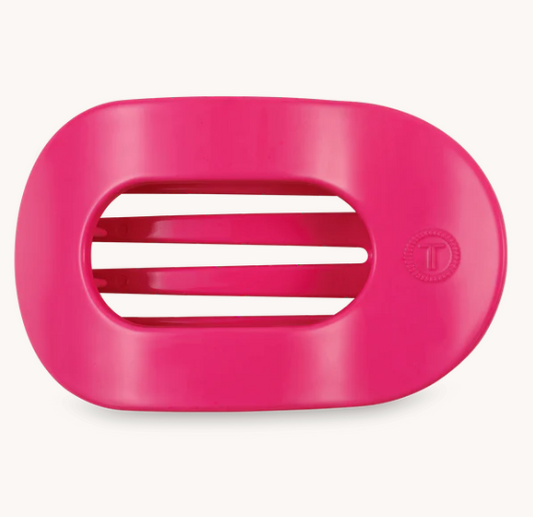 Tropical Punch Large Flat Round Hair Clip