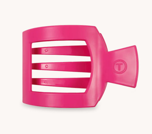 Tropical Punch Medium Flat Square Hair Clip