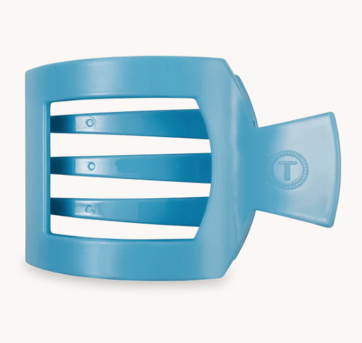 Summer Sky Large Flat Square Hair Clip