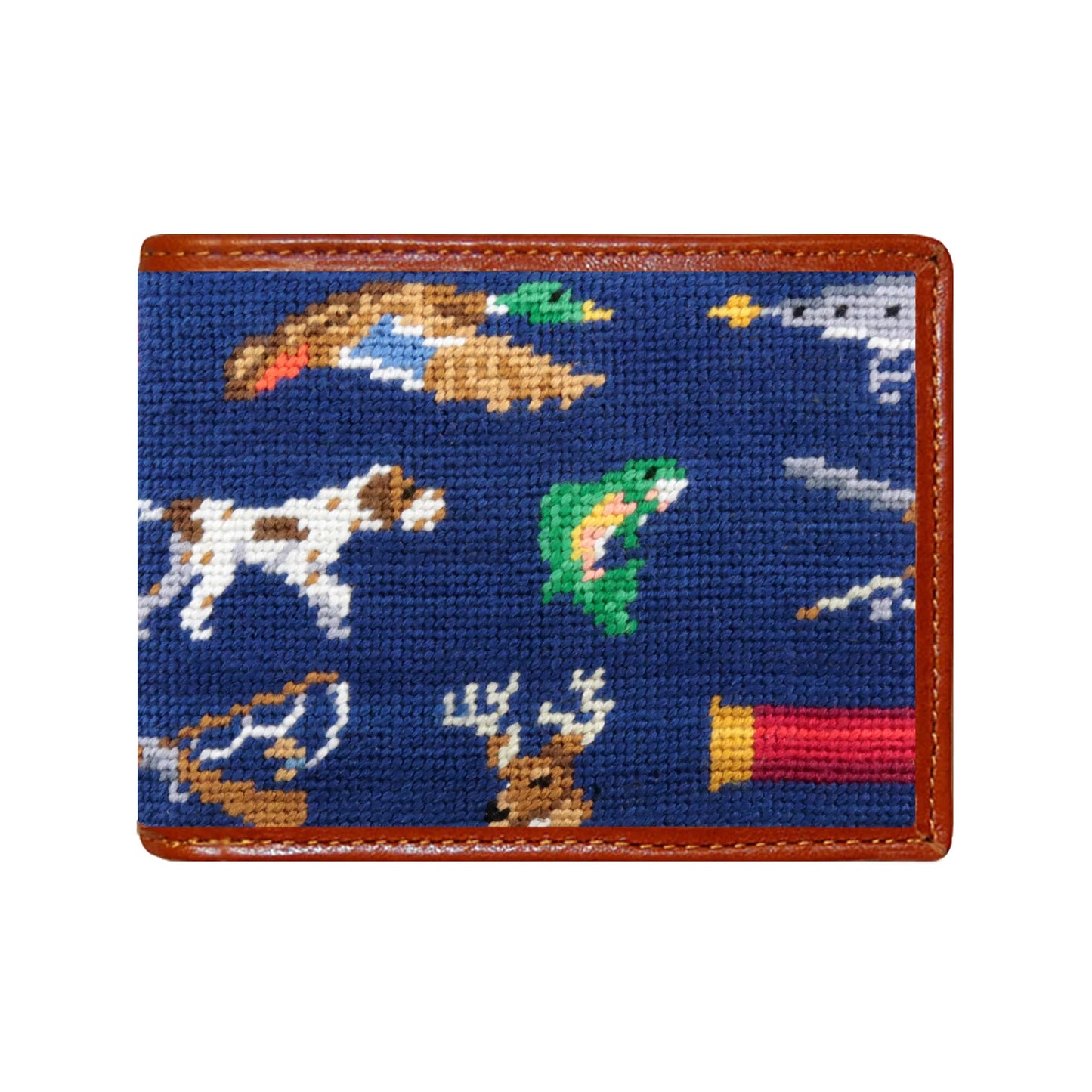 Smathers & Branson Southern Sportsman Pattern Wallet — Rugged, Refined & Built for Tradition