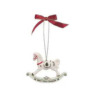 Christmas Tree, Babys First Christmas Horse Ornament