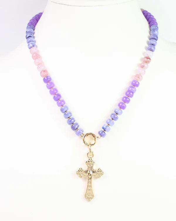 Clarissa Cross Charm