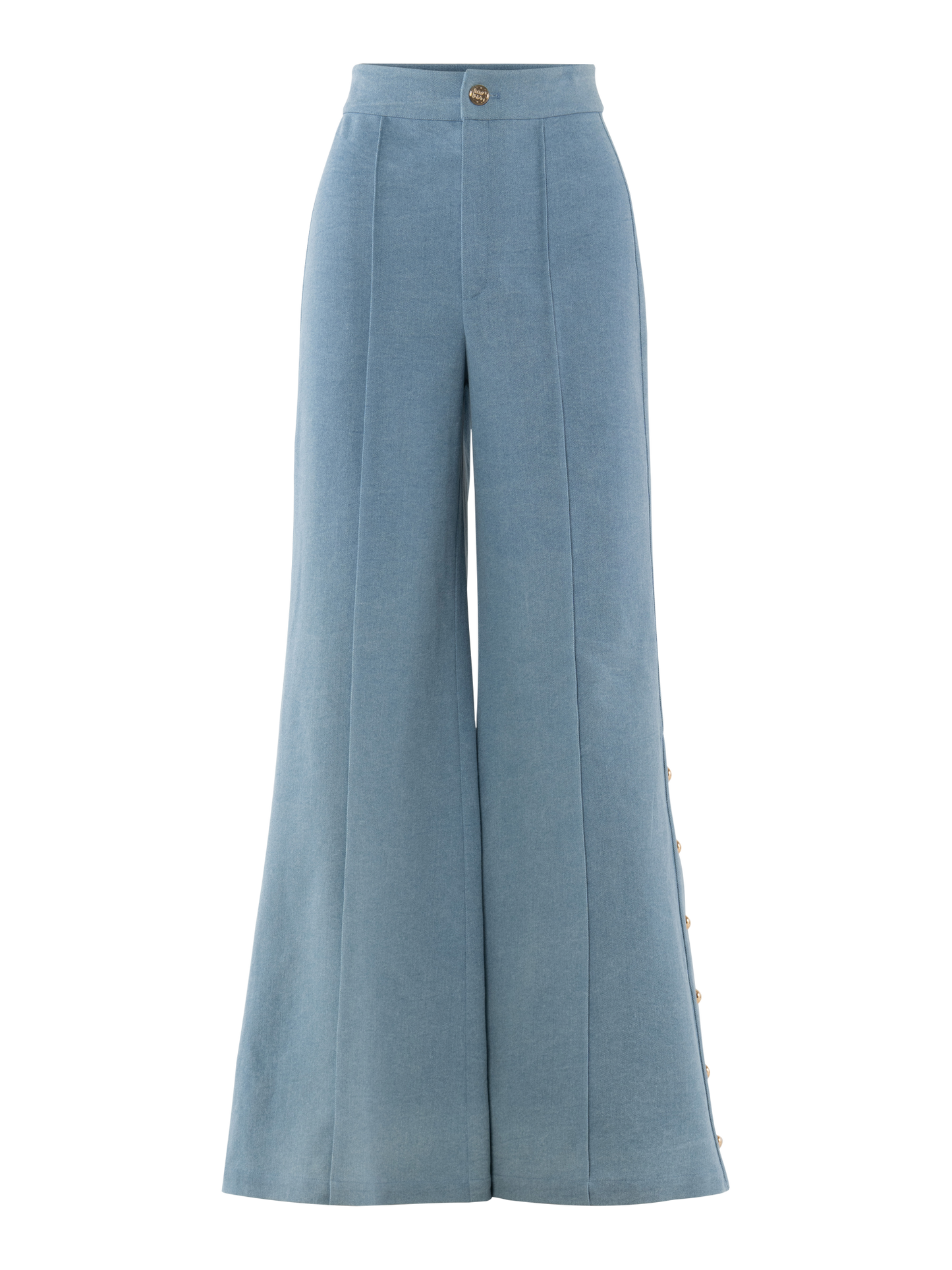 Emily McCarthy Denim Paisley Pant