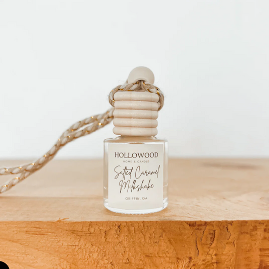 Hollowood Fall Car Diffuser: Salted Caramel Milkshake