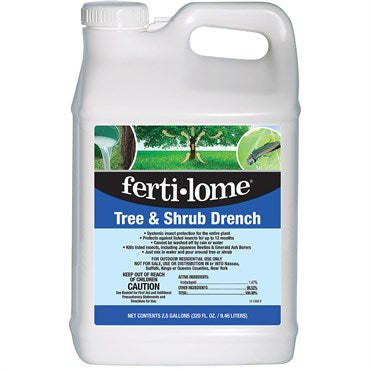 🌳 Fertilome® Tree & Shrub Drench Concentrate – 2.5 Gallon