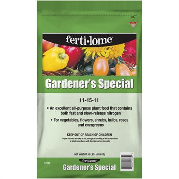 Fertilome 10# Gardeners Special 11-15-11