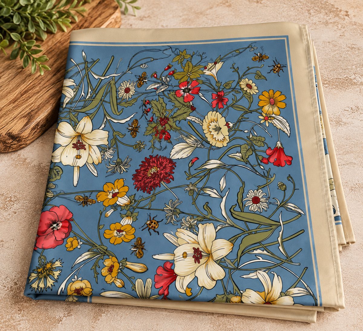 The Secret Garden Floral Scarf 🌸