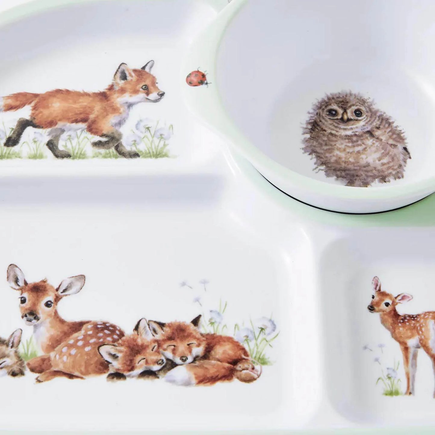 Little Wren 2 Piece Plate and Bowl Set