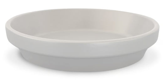 🪴 Ceramo Powder Coated Pot Saucer – White (4”)
