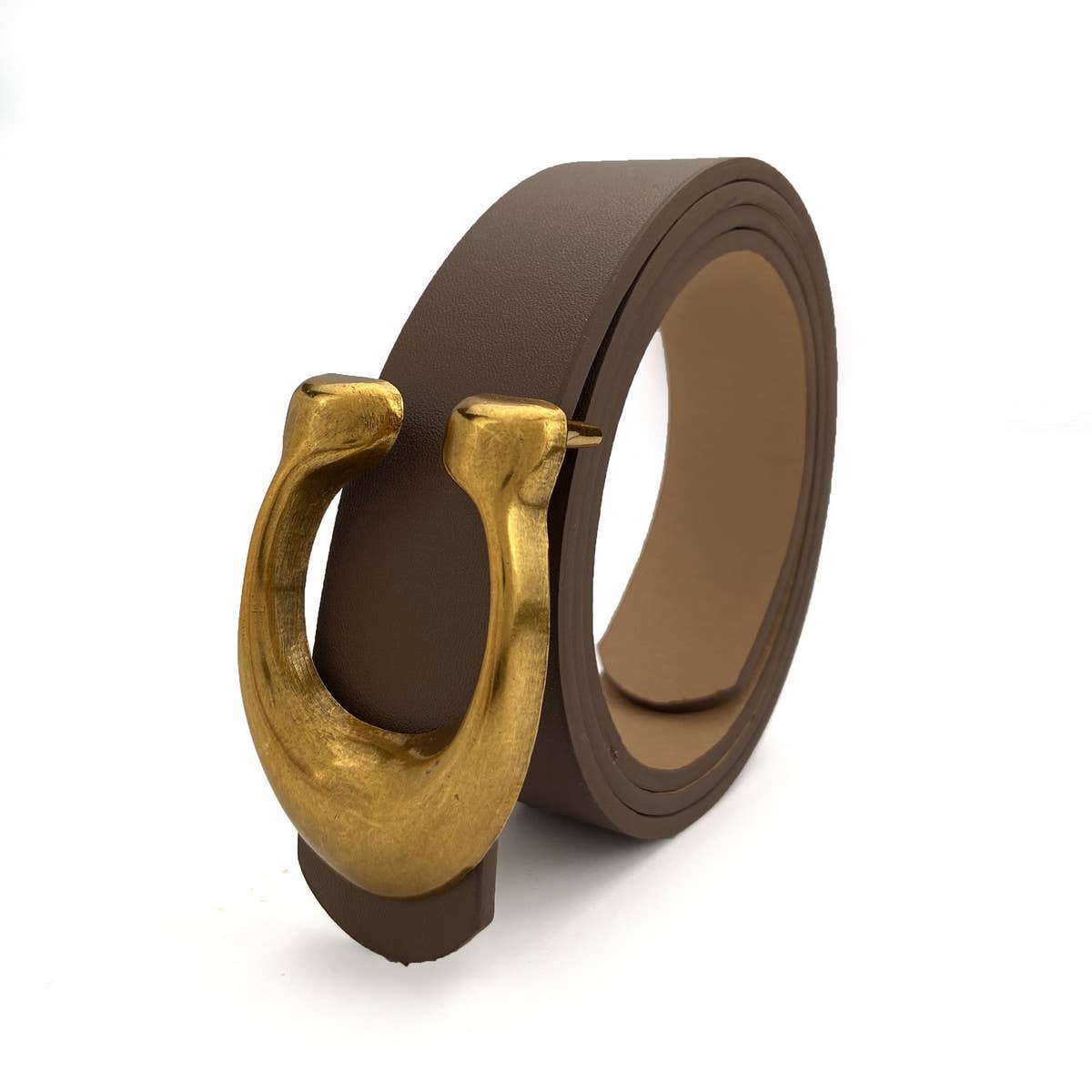 Women’s Fashion Retro U-Buckle Belt – One Size