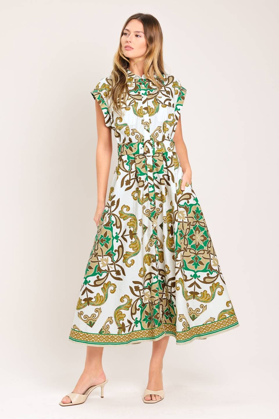 The Magnolia Manor Midi Dress