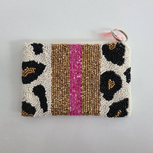 Beth Leopard Coin Purse