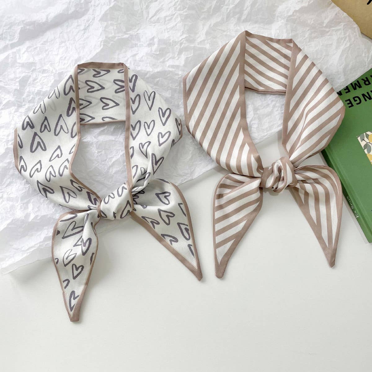 Neutral Long Twilly Scarf