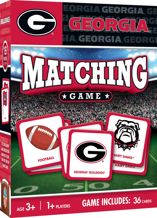 Georgia Bulldogs Matching Game
