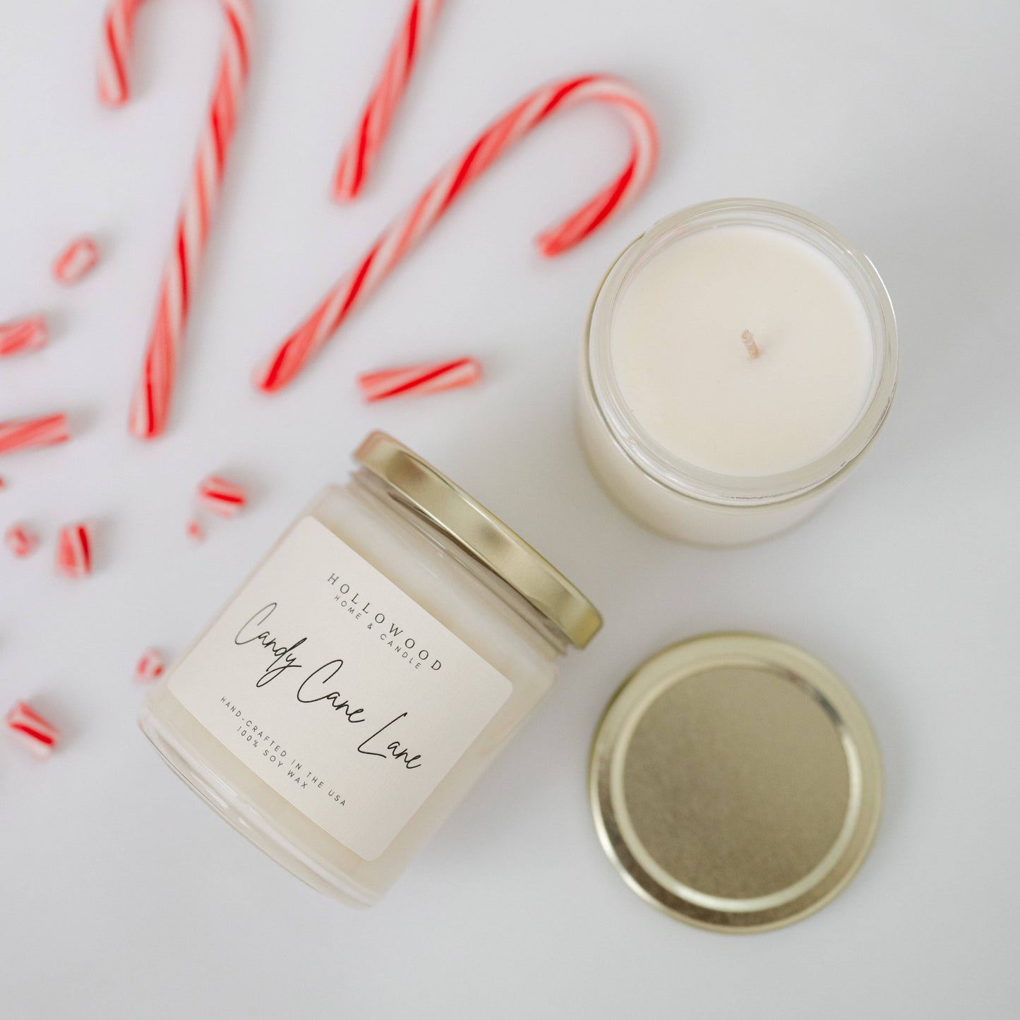 CANDY CANE LANE | HOLIDAY | 8 OZ CANDLES