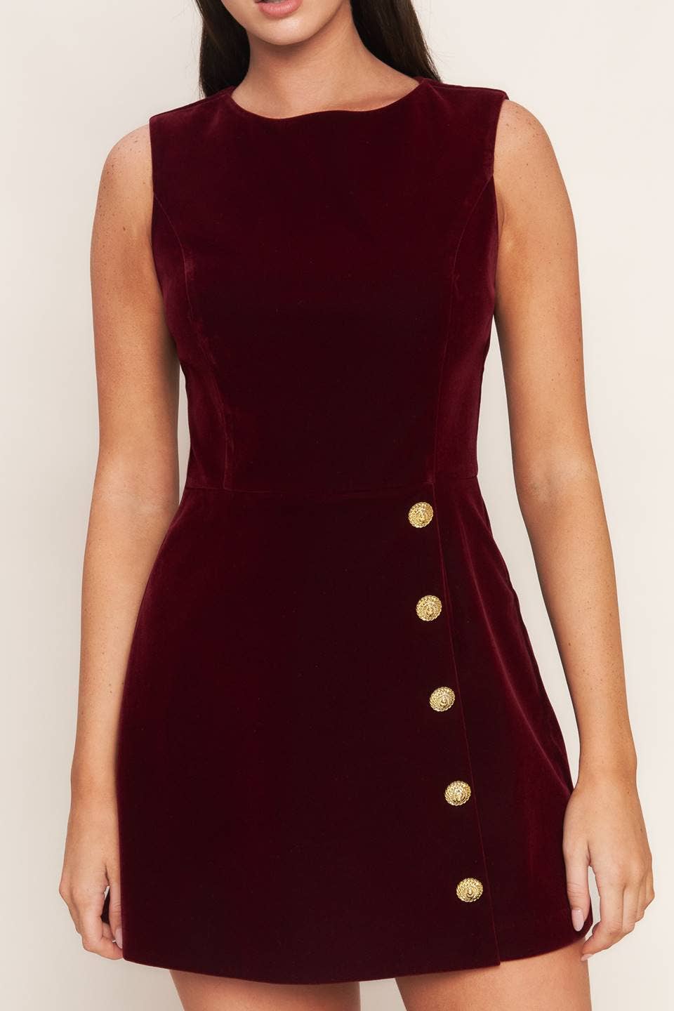 Red Ruby Flying Tomato Velvet Romper