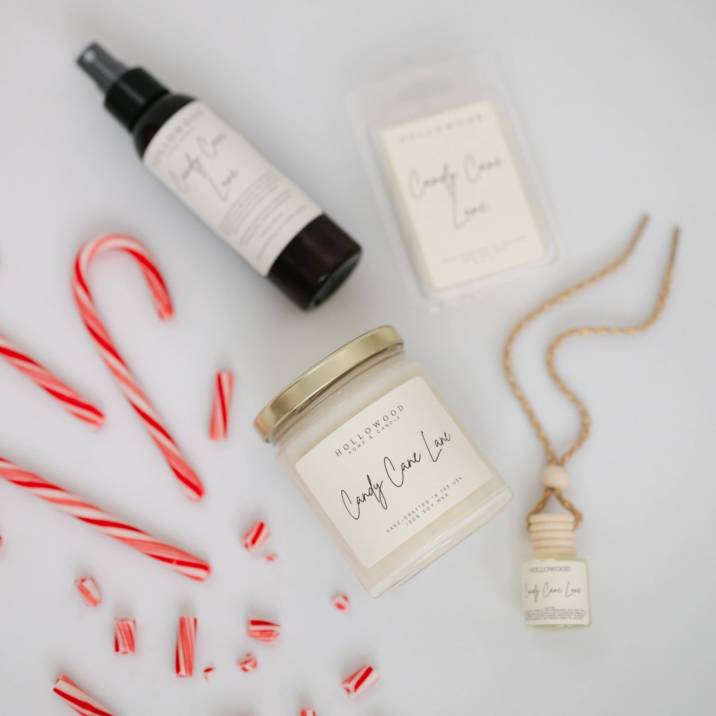 CANDY CANE LANE | HOLIDAY | 8 OZ CANDLES