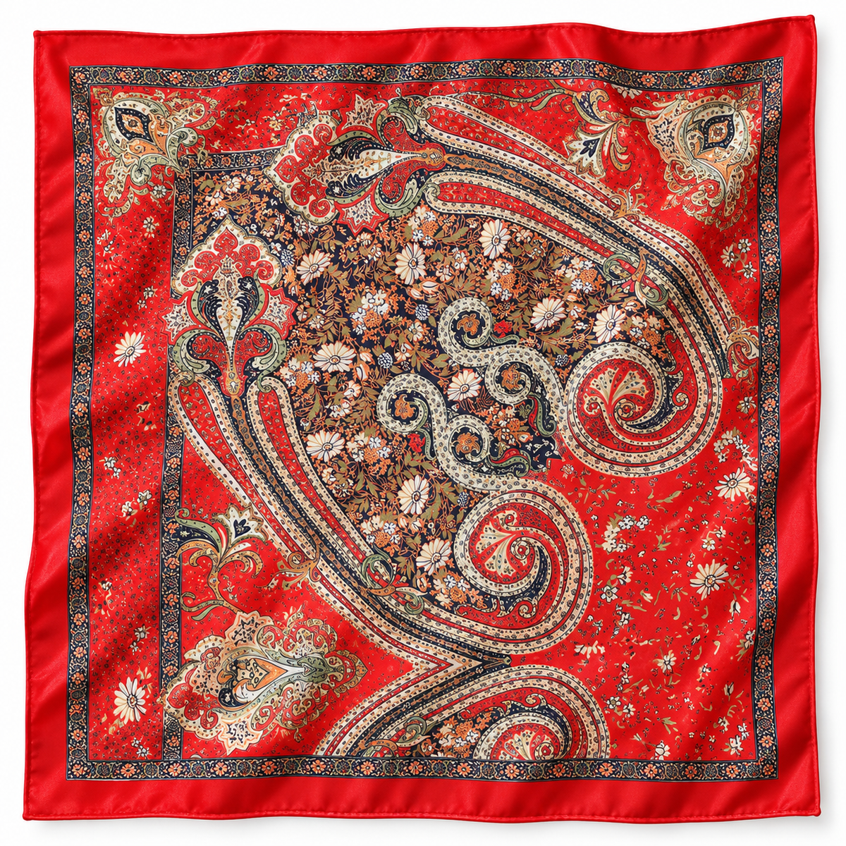 The Scarlett Soirée Paisley Scarf ❤️