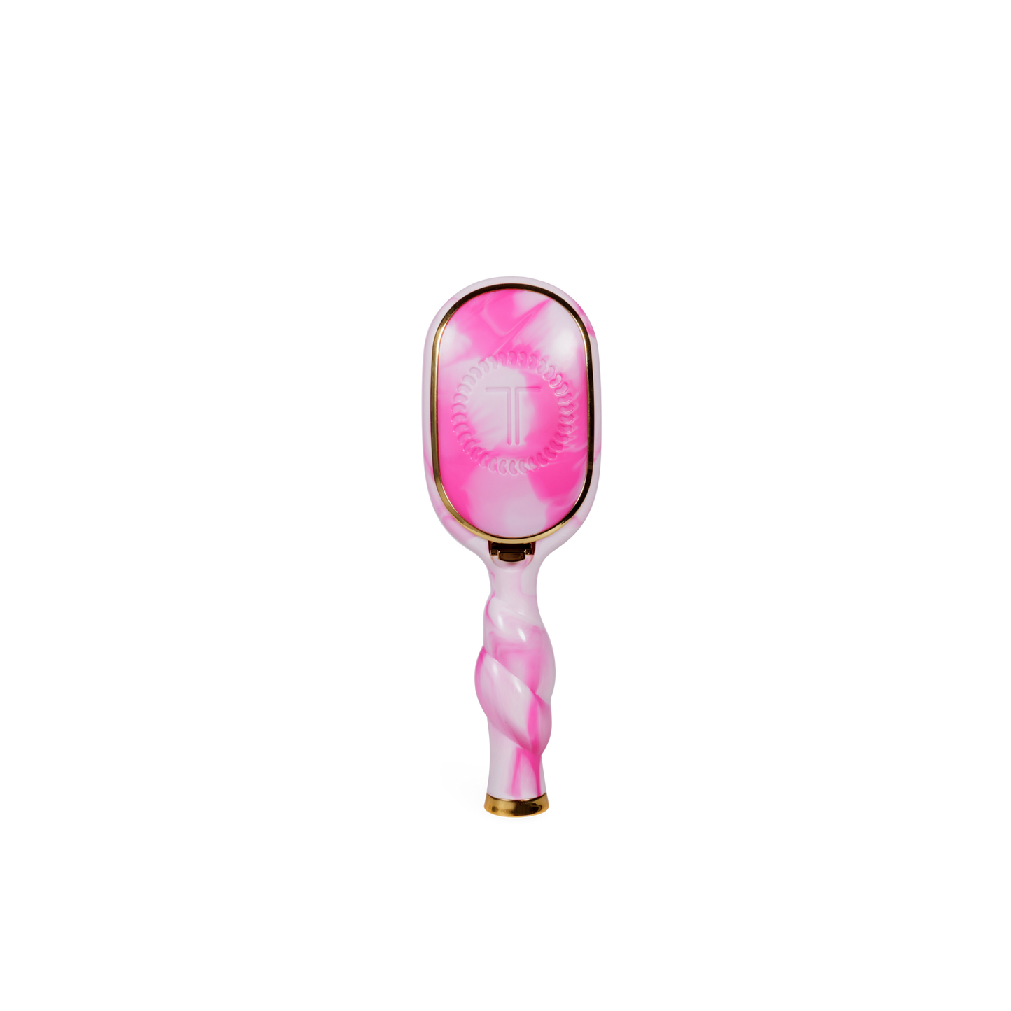 TELETIES Pinch Me! Mini Detangler Hair Brush – Pink Tie-Dye