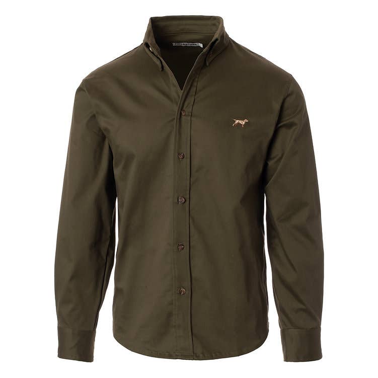 Fieldstone – Canvas Button Down Performance Shirt