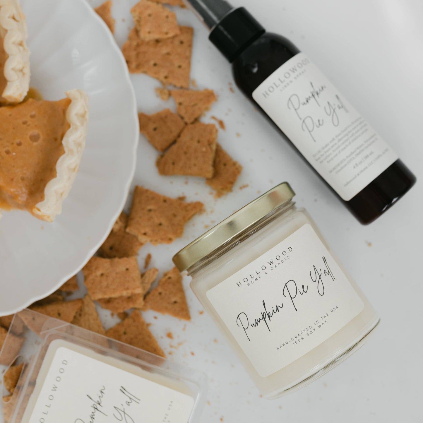 PUMPKIN PIE Y'ALL | FALL | 8 OZ CANDLE