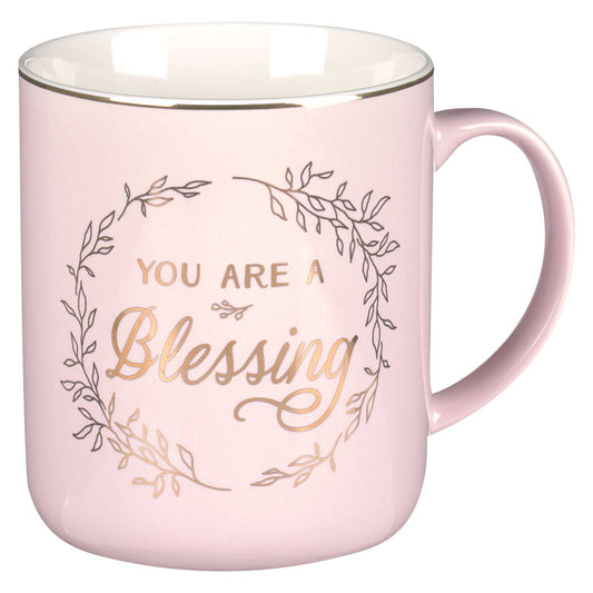 You Are A Blessing Mug (Pink)