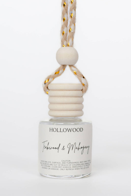 MEN CAR DIFFUSERS: Teakwood & Mahogany