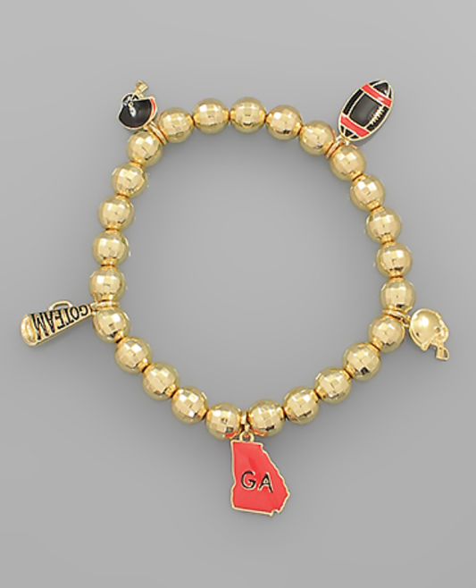 UGA Charm Bracelet (Gameday Accessory)