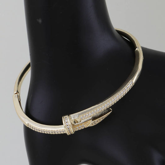 Bejeweled Nail Wrap Bracelet