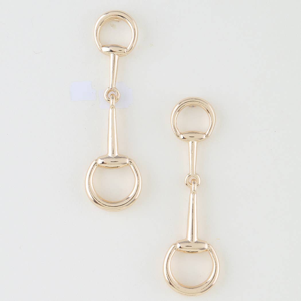 Toggle Chain Drop Earrings