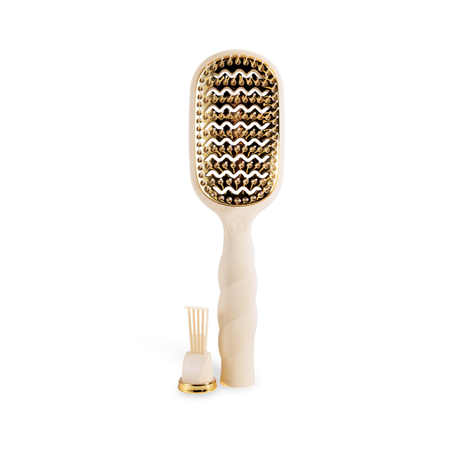 TELETIES Vented Blowout Brush – Tan