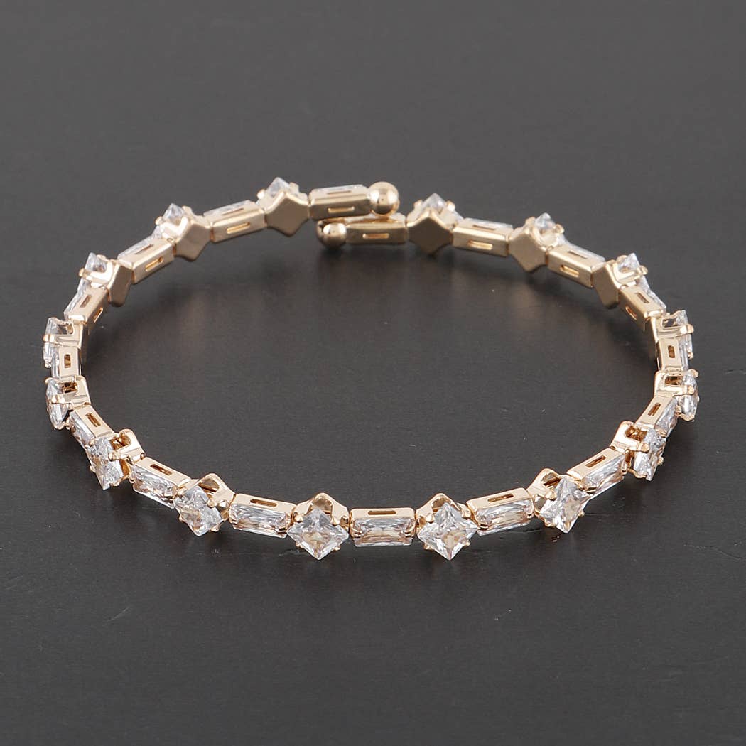 Crystal Star Cuff Bracelet